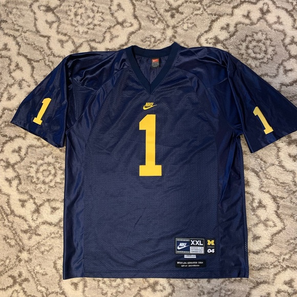 Nike Uprising Braylon Edwards Michigan University Jersey! Men’s XXL! - Picture 1 of 4